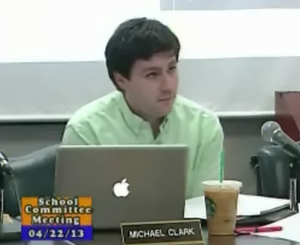 Michael Clark at Committee Mtg (Screen capture from LCTV)