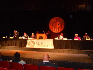 City Council at-large Debate at Griswold Theater (WMassP&I)