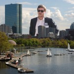 Michael Clark on a rampage, er touring Boston. (Image via wikipedia & Facebook)