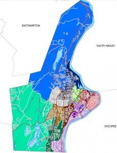 Holyoke Ward map (via mass.gov)