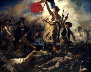 Stand firm, Marianne, but do not lose your way. (via wikipedia/Louvre Museum)