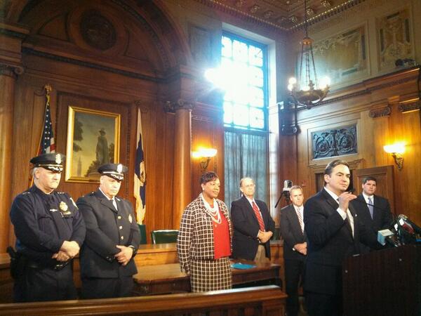 Sarno with police