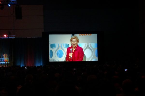 Warren at Netroots
