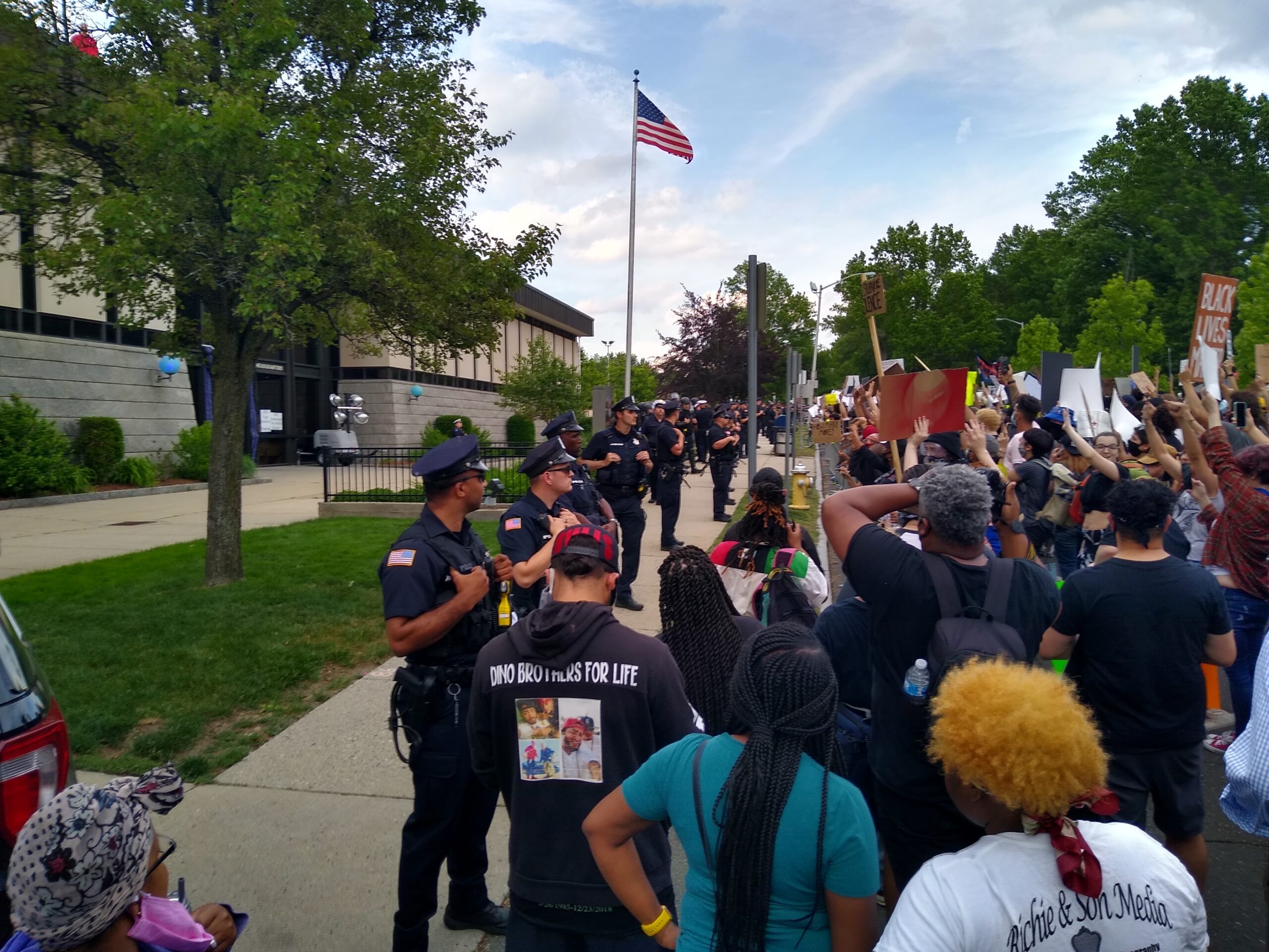 George Floyd Protest in Springfield, MA
