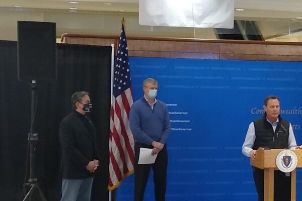 Charlie Baker in Springfield