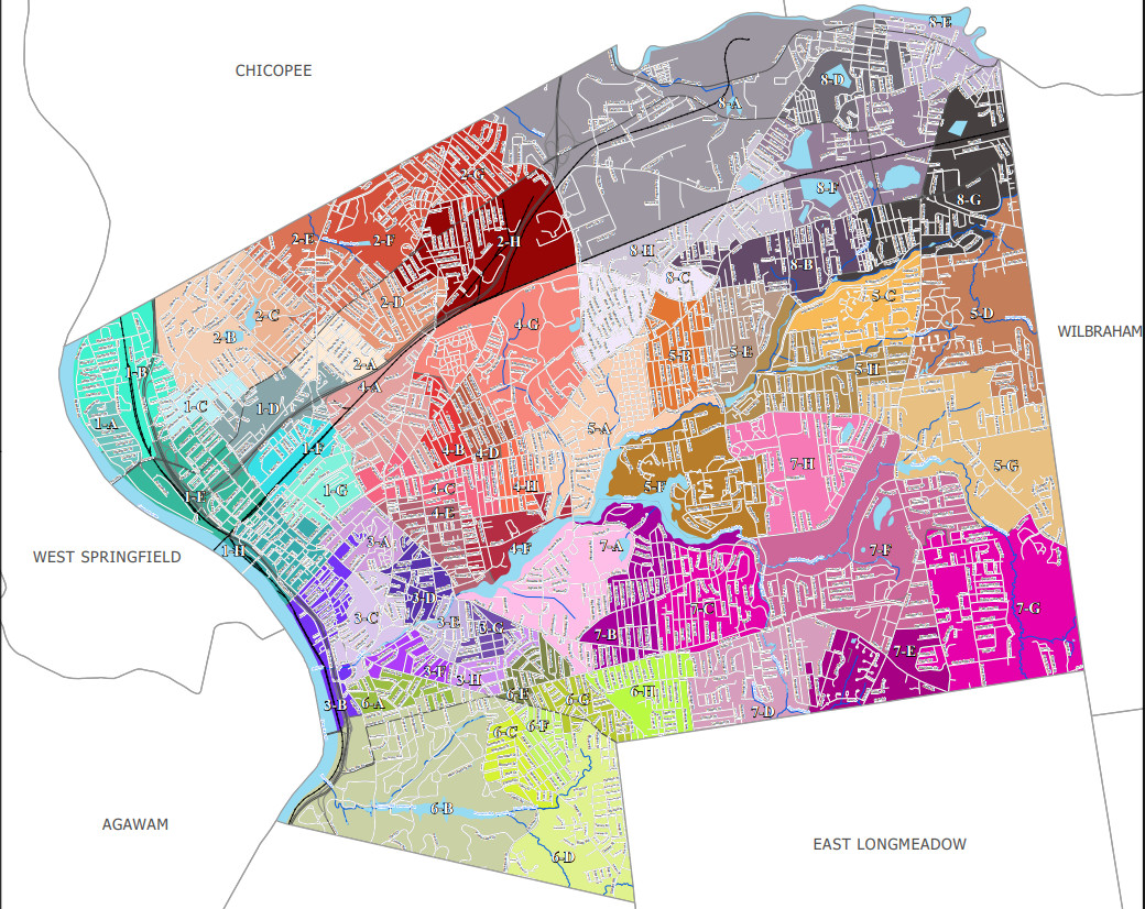 Springfield Proposed Ward map