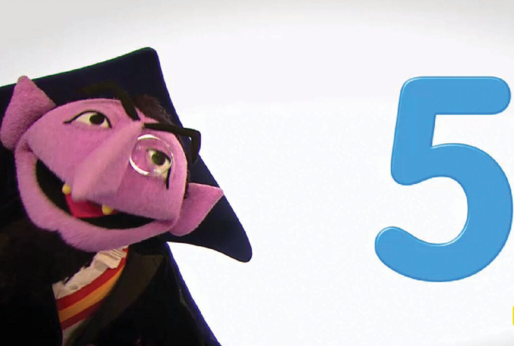 Count von Count in Holyoke