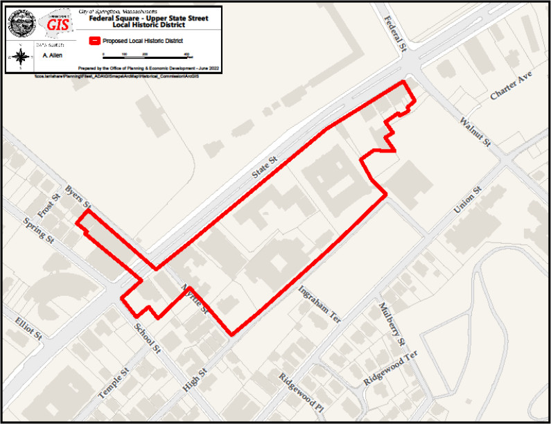 Proposed Upper State Historic District